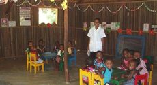 The project will help child healthcare beween villages
